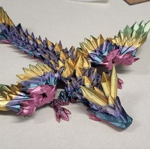 3D PRINTED FIDGIT DRAGON